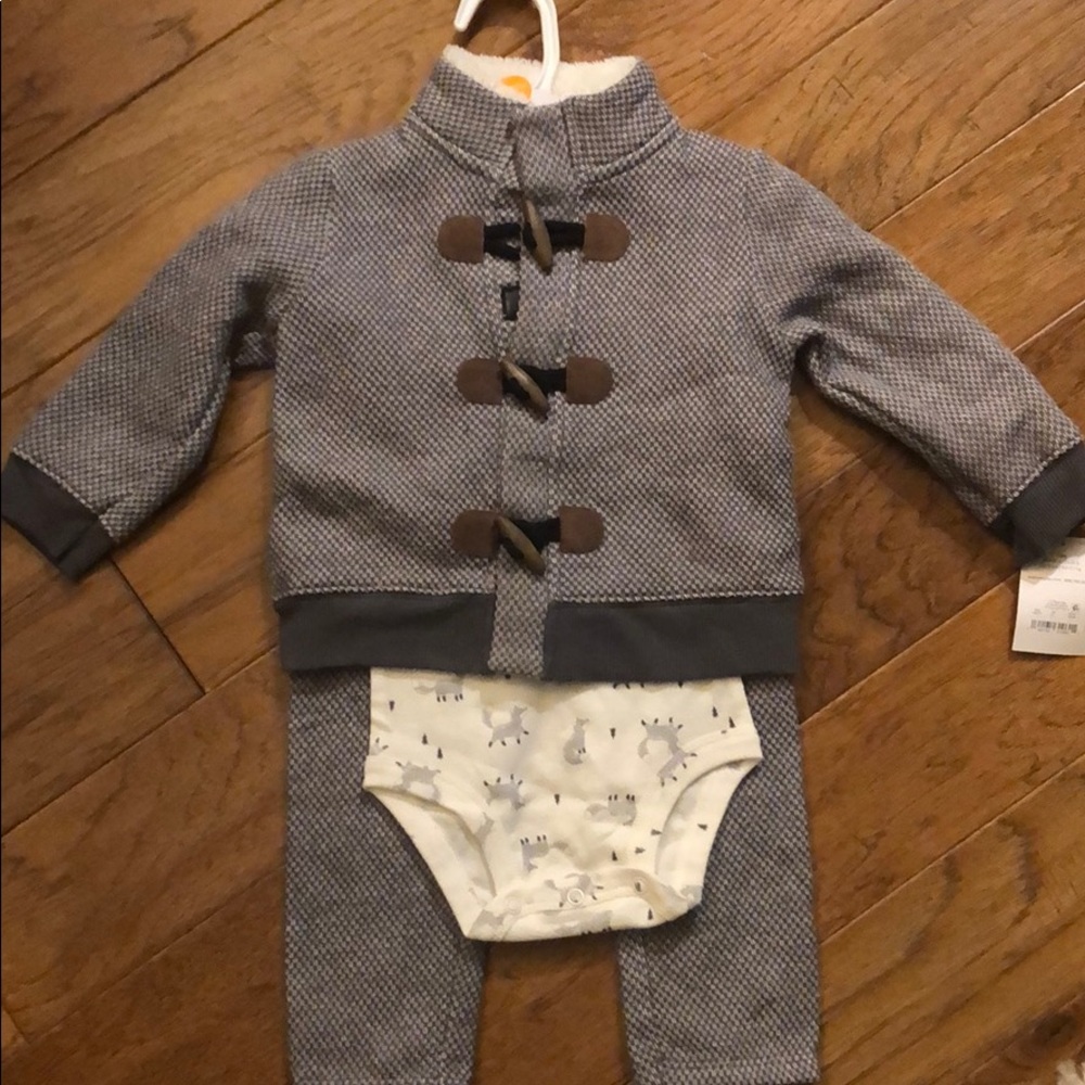 Baby boy matching set